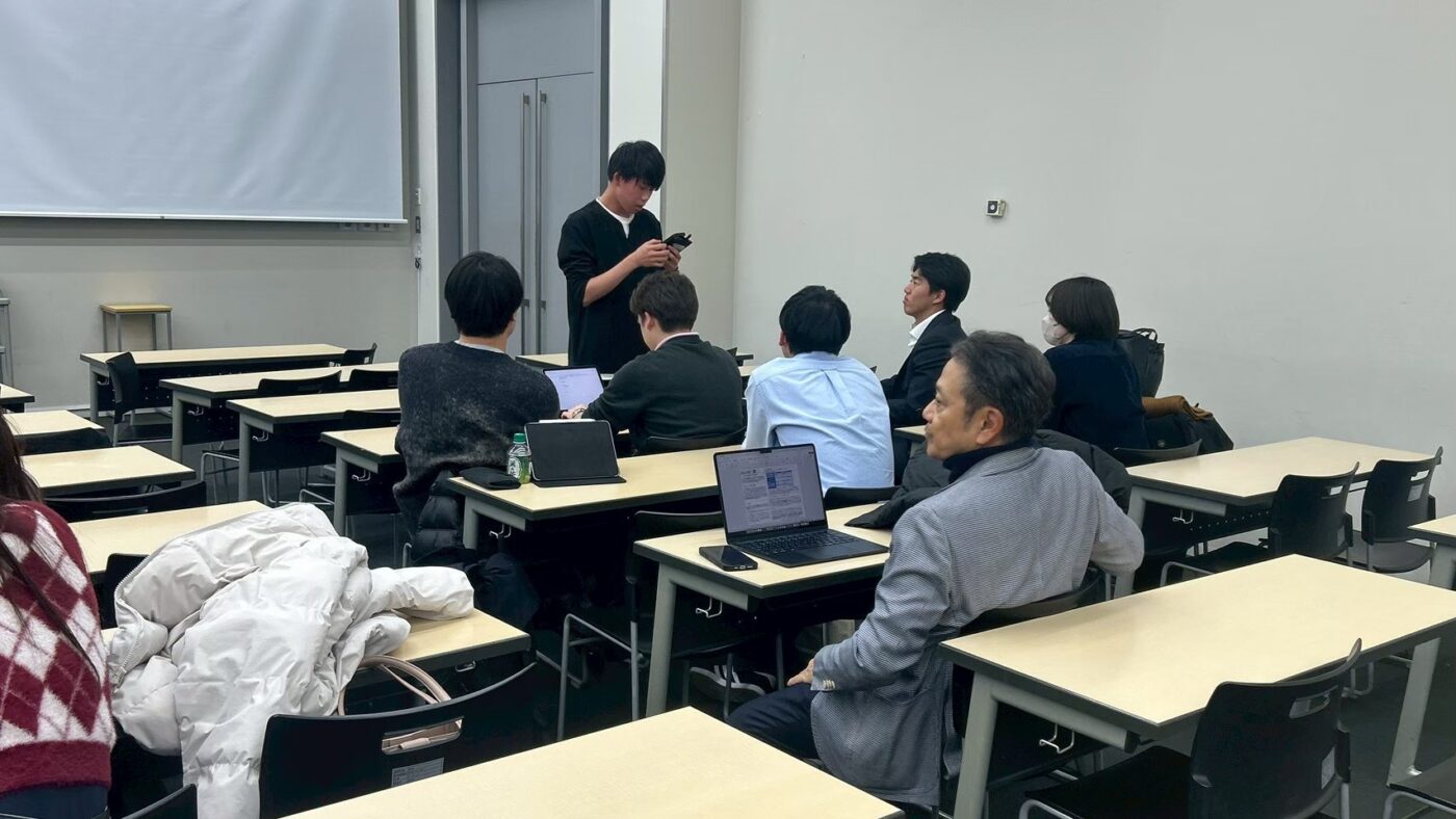 1月20日（火） 第14回リーダーシップ基礎「パブリックスピーチIII」